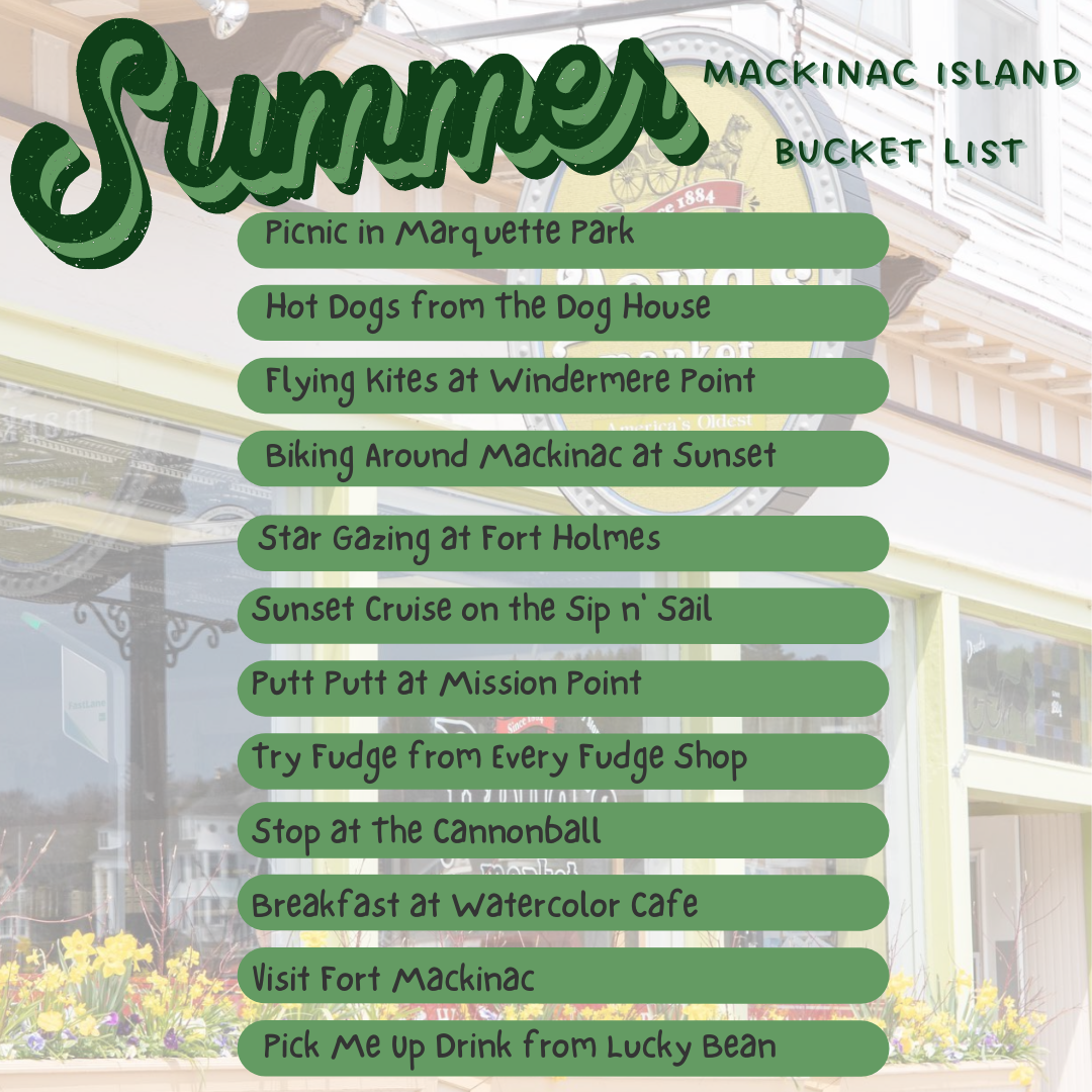 Mackinac Island Summer Bucket List Doud's Market