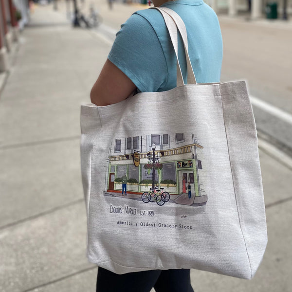 Red Cabin Studio Tote Bag